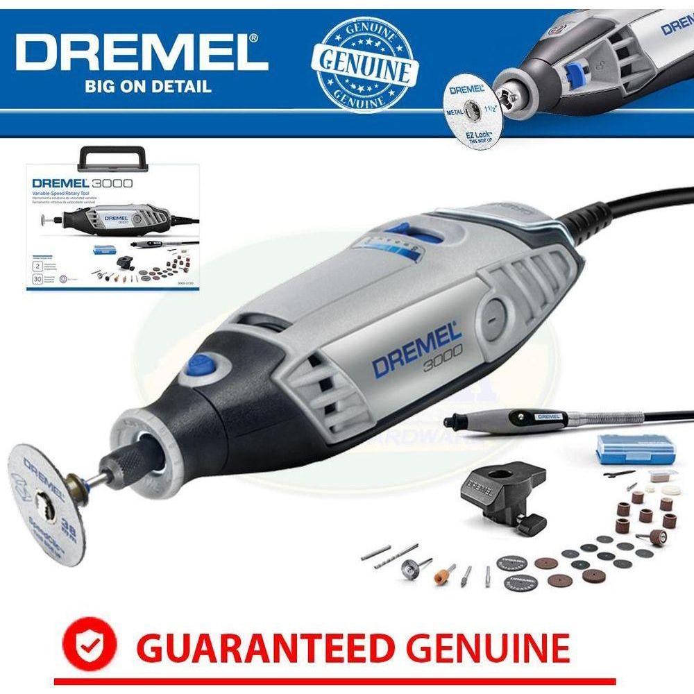 Dremel 3000 2/30 Rotary Tool Pro Kit - Goldpeak Tools PH Dremel Dremel 3000 2/30 Rotary Tool Pro Kit - Goldpeak Tools PH Dremel